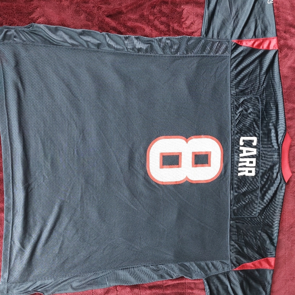 Reebok Houston Texans #8 CARR Home Jersey